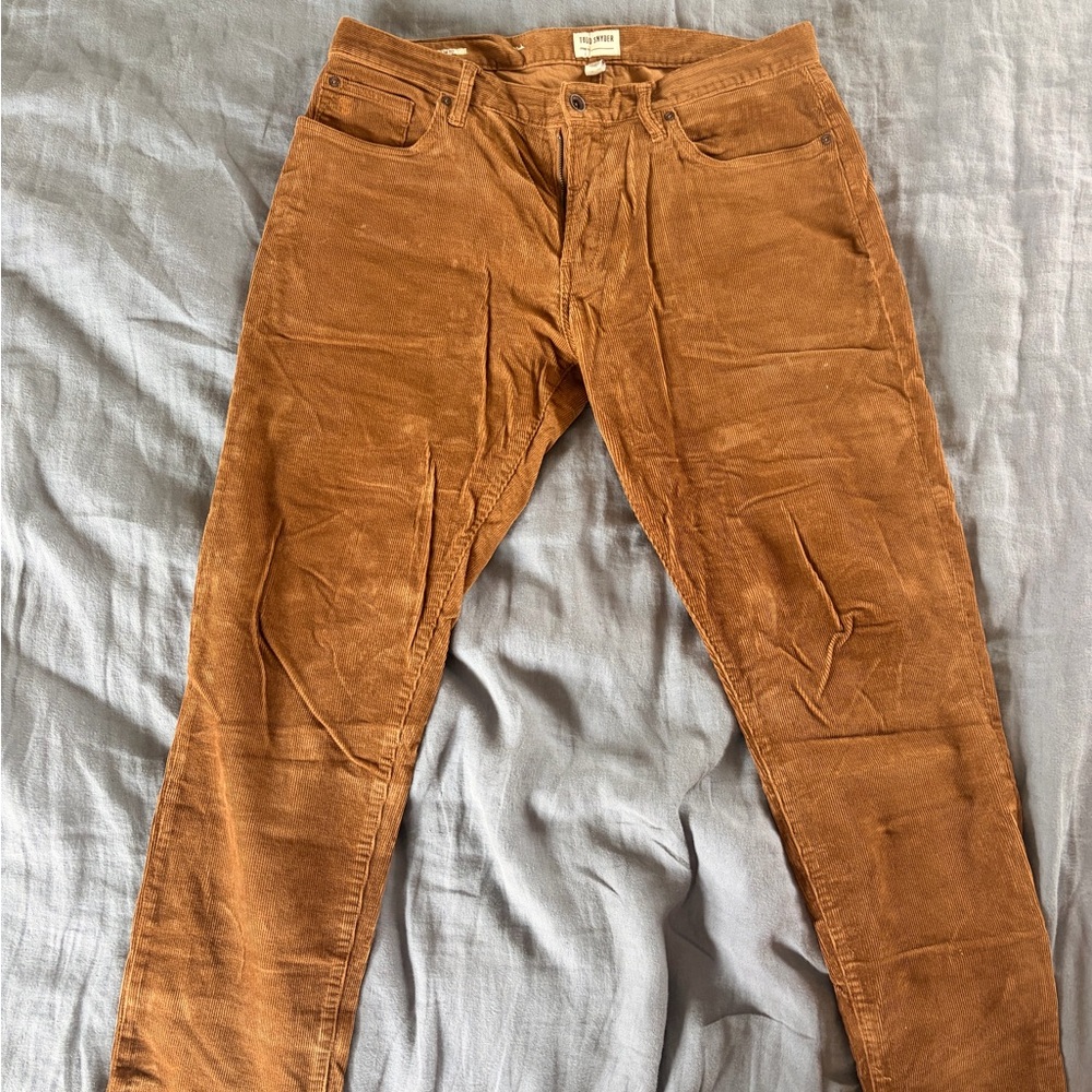 Todd Snyder Men's Brown Corduroy Pants